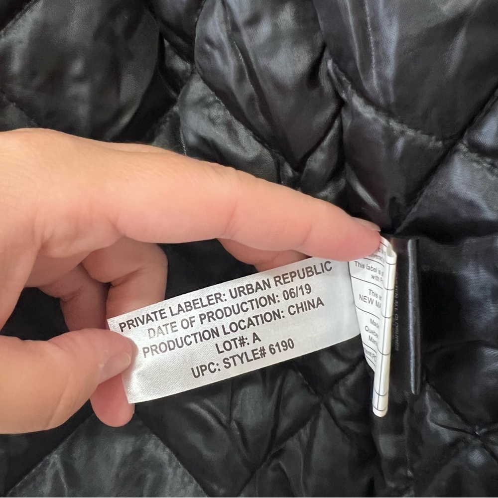 Urban Republic Baby Boy Black Water Resistant Winter Jacket - 24M - Picture 11 of 16